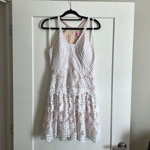 White Lily Pulitzer Dress